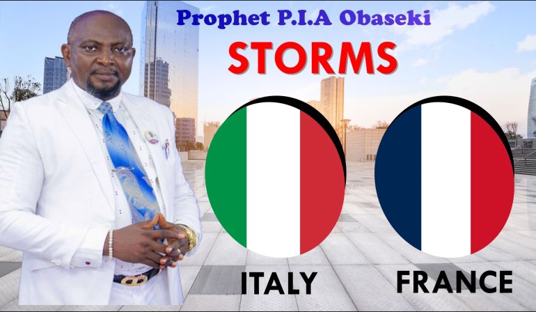 Pastor PIA Obaseki Storms ITALY and FRANCE – FRANCE/ ITALY For Christ Prayer Conference – “Total Freedom” with PIA Obaseki in FRANCE & ITALY- 20th to 22nd and FRANCE – 24th to 26th October, 2023</strong>
