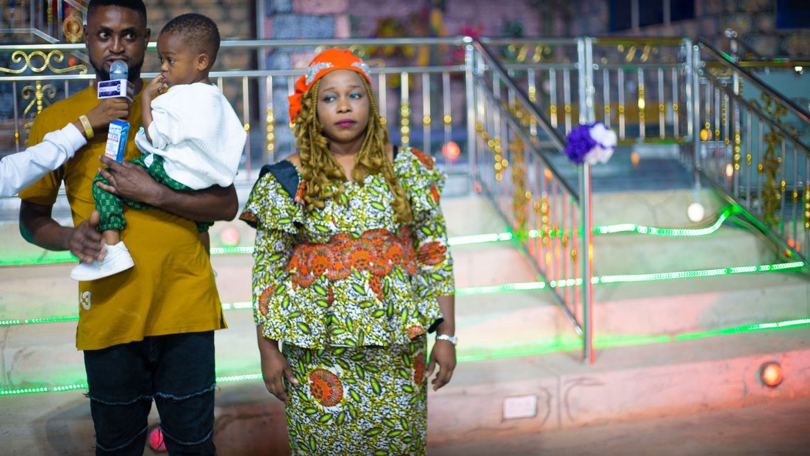 HEALED OF LEG PAIN VIA THE WATER OF LIFE ( MR. AND MRS. EZEH MONDAY )